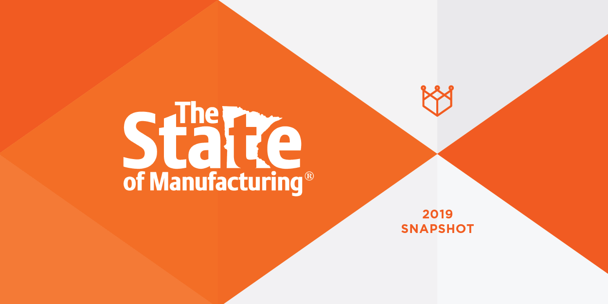The 2019 State of Manufacturing® in MN. Today’s numbers for tomorrow’s success.